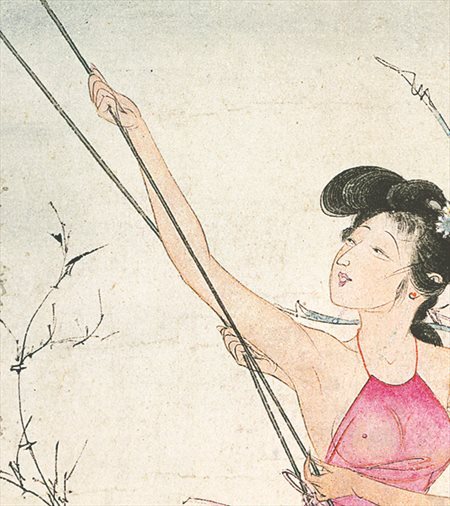 宜丰-胡也佛的仕女画和最知名的金瓶梅秘戏图